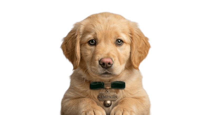 cute puppy mascot